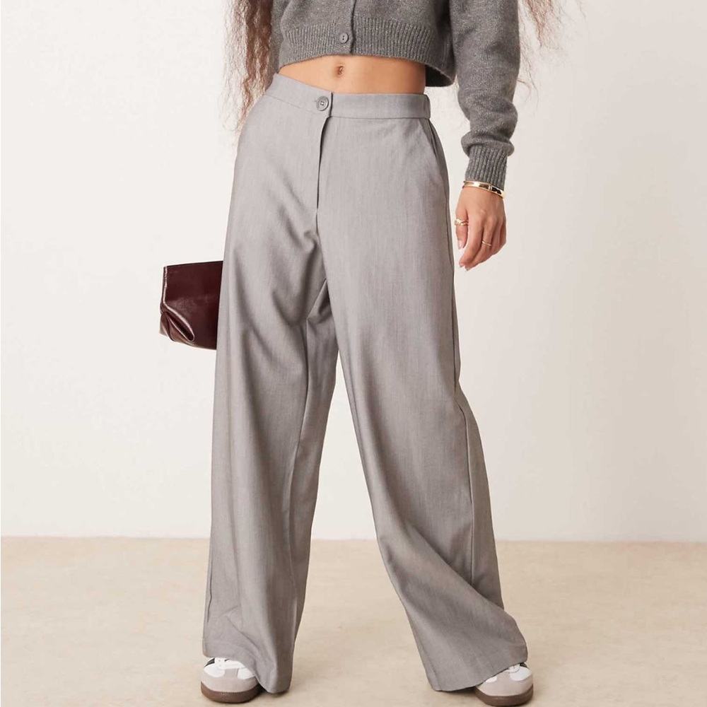 ASOS Design Tailored Straight Leg Trouser Pants